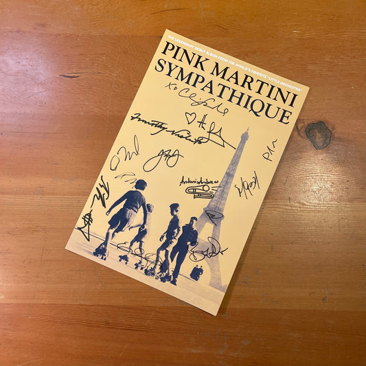 SIGNED! Sympathique | Album Poster