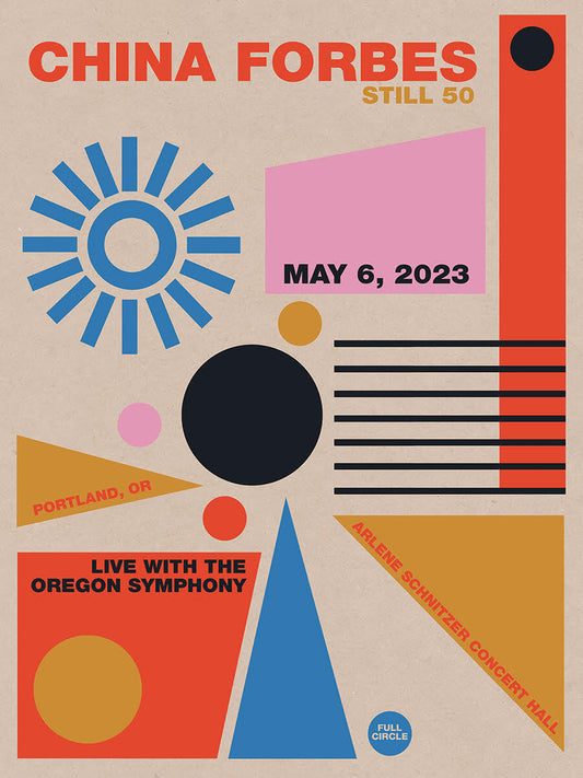 SIGNED! China Forbes - Still 50! | Poster