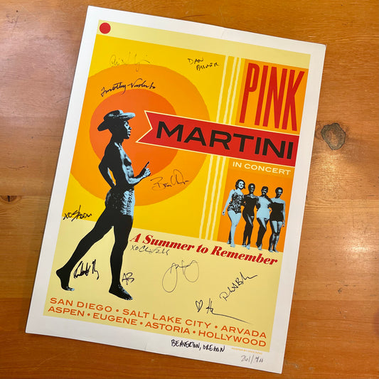 SIGNED! Summer to Remember 2022 | Tour Poster