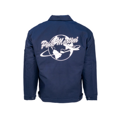 Around the World | Station Attendant Jacket - Navy Blue