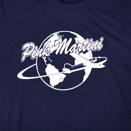 Around The World | Tee - Navy Blue