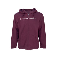 Je ne veux pas travailler | Hoodie - MAROON