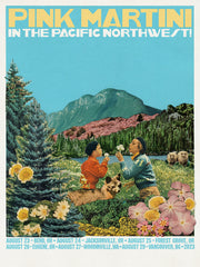 Pink Martini in the Pacific NW 2023 | Tour Poster