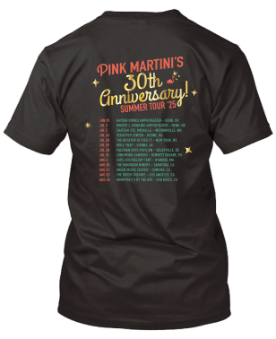 Tour Tee | 30th Anniversary Summer 2025