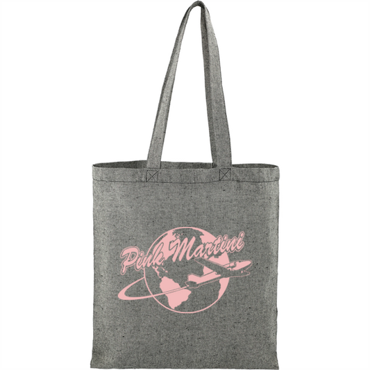 Tote Bag: ATW Grey w/Pink Logo