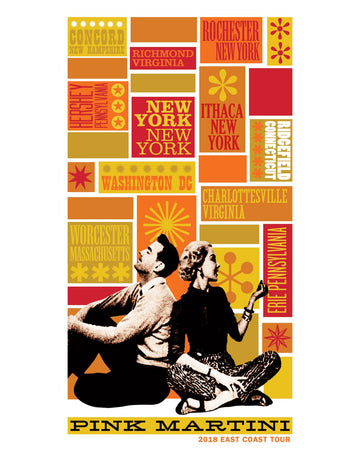 East Coast 2018 | Tour Poster